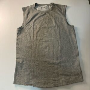 BYLT The Zone Tank Top Shirt Men's Heather Gray Workout Lift Size Small